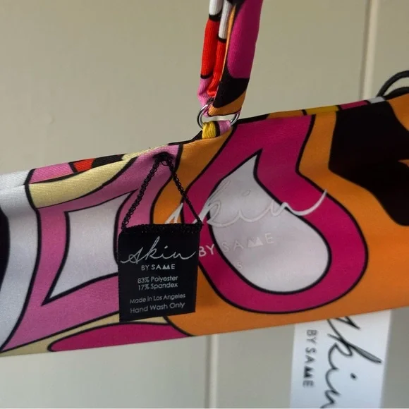 Same Swim Bandeau Bikini Top NWT - Picture 6 of 7